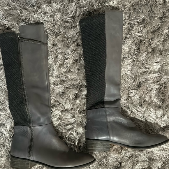 Elliott Luca "Renata" knee high riding boot in Slate Gray - Picture 8 of 10